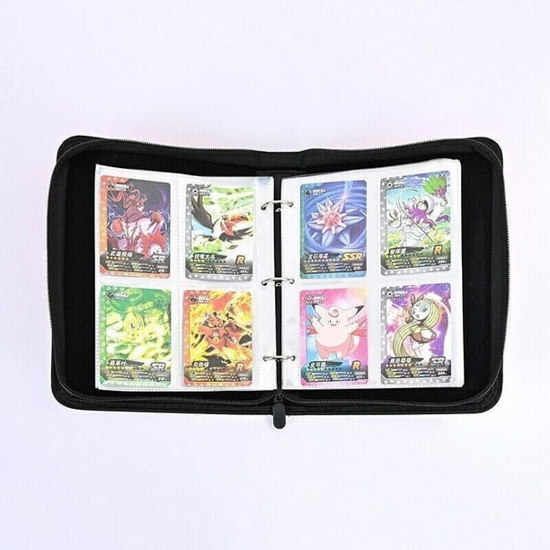 Álbum Para Tarjetas Coleccionables 240 Unidades | 30 Páginas Transparentes, Perfecto Para Pokémon