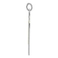 thumbnail image 2 of Sterling Silver Platinum-plated & Gold-tone Rosary on Cross Pendant QC8259, 2 of 4
