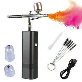 Premium Photo  The barber spray gun is located on a black marble