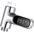 thumbnail image 1 of Termómetro de ducha para el baño de la casa, cocina, chip de memoria con pantalla LED de alta precisión para un control preciso de la temperatura del agua del baño del bebé, 1 of 5