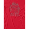 thumbnail image 3 of Chucky and Tiff Child's Play Sketch Art Juniors Graphic Short Sleeve T-Shirt (Red, S-XXL), 3 of 4