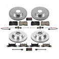 thumbnail image 3 of PowerStop Front and Rear Z23 Evolution Sport Carbon-Fiber Ceramic Brake Pad and Drilled & Slotted Rotor Kit Fits: VOLKSWAGEN Select Models K6724, 3 of 10