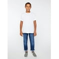thumbnail image 4 of Sublivie Youth 100% Polyester Crew Neck Short Sleeve Sublimation Tee , Pack of 10- White, L, 4 of 4