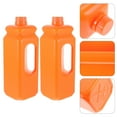 thumbnail image 3 of HOMEMAXS Orange Plastic Water Jug with Ergonomic Handle for Home 2.5 Gallon Capacity Safe and, 3 of 8