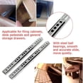 thumbnail image 3 of 2Pcs Kitchen Cupboard Drawer Slides Furniture Guide Rail Full Extension Parts, 3 of 4