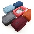 thumbnail image 2 of Travel Waterproof Multi function Storage Shoe Case Convenient Shoe Storage Bag Foldable Hand held Small Shoe Bag, 2 of 7