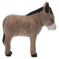 thumbnail image 2 of LOLIPPYY Handmade Wooden Donkey Figurine - Small Wood Carved Farm Animal Sculpture for Home, Office, Desk Decoration and Art Collectibles, 2 of 7