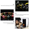 thumbnail image 3 of BESTYASH Acrylic Reflection Board for Photography Props and Jewelry Backgrounds Black Portable Decor Size 4pcs, 3 of 8