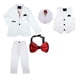 thumbnail image 3 of Trajes de fiesta de boda para bebés, chaqueta, chaleco, pantalones, trajes formales para niños, vestido de bautismo, conjunto de ropa para ceremonia adolescente, 3 of 5