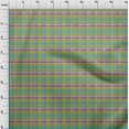 thumbnail image 3 of oneOone Cotton Poplin Fabric Madras Check Printed Craft Fabric BTY 56 Inch Wide, 3 of 4