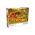 thumbnail image 4 of Buffalo Games 2000-Piece Charles Wysocki Blackbirds Roost at Mill Creek Interlocking Jigsaw Puzzle, 4 of 5