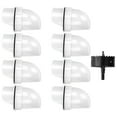 thumbnail image 1 of Poultry Feeder, Save Food Easy To Install Chicken Feeder  For Poultry White, 1 of 8