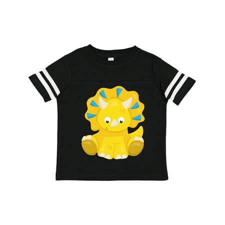 

Inktastic Cute Dinosaur Baby Dinosaur Dino Triceratops Gift Toddler Boy or Toddler Girl T-Shirt