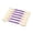 Purple, variant on BESEW7 Indestructible Cat Toy for Aggressive Chewers, Kitten Chew Toys for Teething 6 Pack Cotton Sticks, Interactive Cat Toys for Indoor Boredom Green