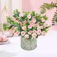 thumbnail image 1 of Decoración del hogar Flores artificiales Flores falsas Ramo de simulación Rosas Yasi Hogar Sala de estar Flores decorativas Boda Arreglos de jardinería Flores de simulación Ramo de simulación de rosas, 1 of 6