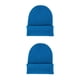 thumbnail image 4 of Minnieouse Beanie Hats Gorros de punto Ajustable Skullcap Manga Multifuncional A prueba de viento Esquí para deportes al aire libre Azul oscuro Azul oscuro 2Conjunto, 4 of 6