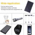 thumbnail image 3 of Panel de energía solar de 5v Usb-Tipo C Batería solar Herramienta de carga plegable para exteriores, 3 of 9