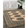 thumbnail image 3 of Ahgly Company Machine Washable Indoor Rectangle Traditional Coffee Brown Area Rugs, 6' x 9', 3 of 7