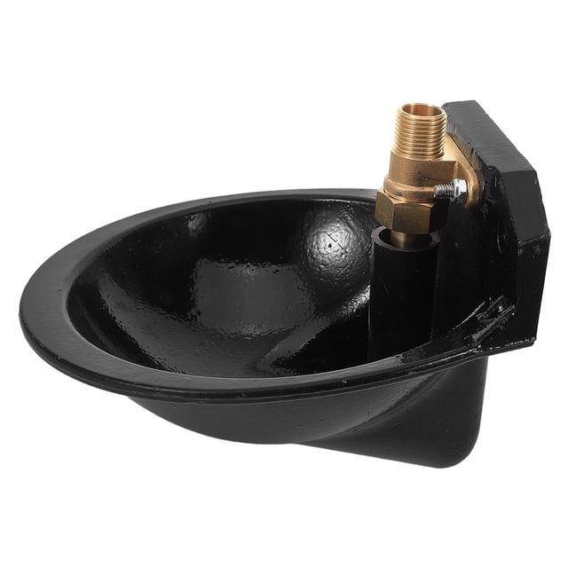 WHAMVOX Automática Para De Hierro Fundido Negro Para Bebederos De Ganado