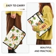 thumbnail image 4 of WOBOGO St Patricks Pattern with Leprechauns and Green Beer Mugs Expanding File Folder Letter Size Accordion Filing Organizer 13 Pocket Separate Organ Pocket, 4 of 7