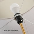 thumbnail image 4 of EDISHINE 62 inch Vintage Floor Lamps for Living Room, Retro Floor Lamps,  Contemporary Wooden Standing Lamp with Chain Switch,Gold, 4 of 8