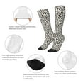 thumbnail image 3 of Naloa Heart Leopard Thigh High Socks Extra Long Stretchy Sock Women Over Knee High Opaque Stocking Daily Wear, 3 of 6