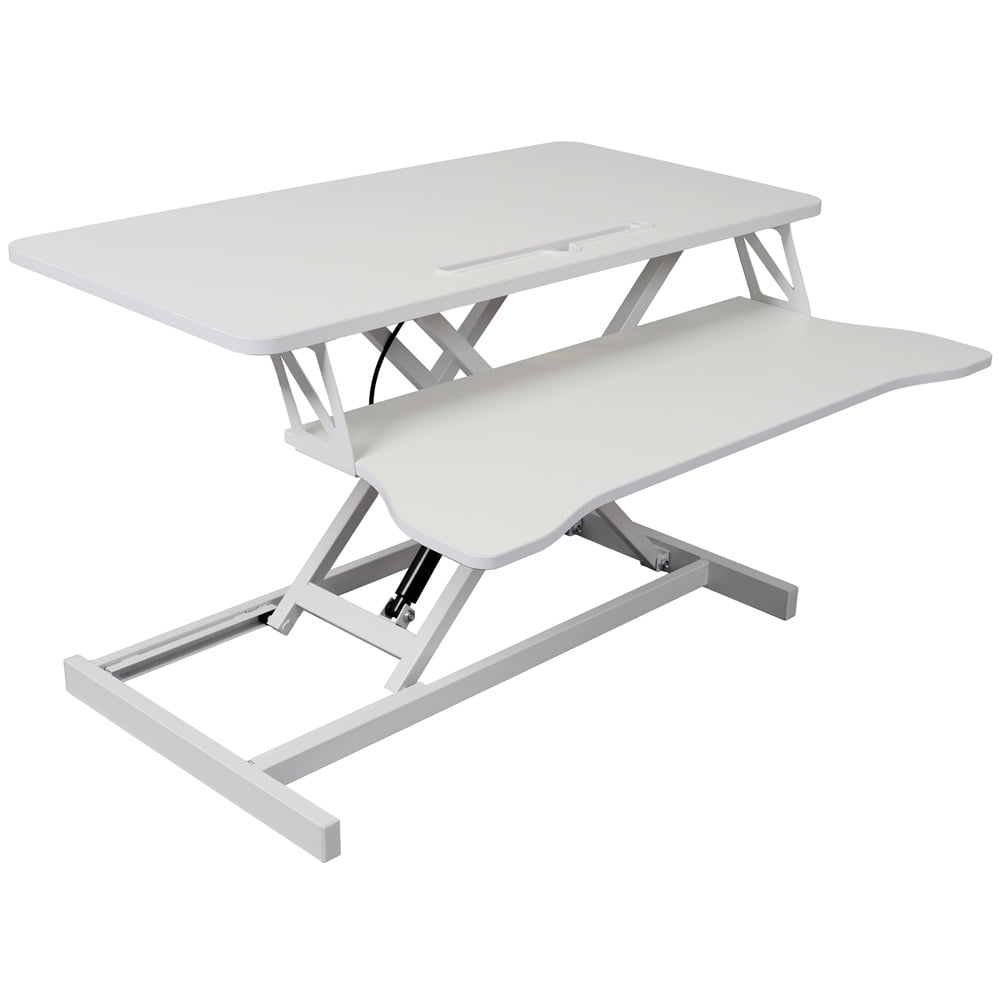 Adjustable Height Standing Laptop Desk,Adjustable Sit to Stand Up Workstation with Keyboard Tray