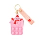 thumbnail image 1 of De Burbujas De Empuje Muñeco De Nieve De Navidad Monedero Llavero Bolsa Antiestrés Juguete De Descompresión De Silicona Eigraketly HA045173-01, 1 of 6