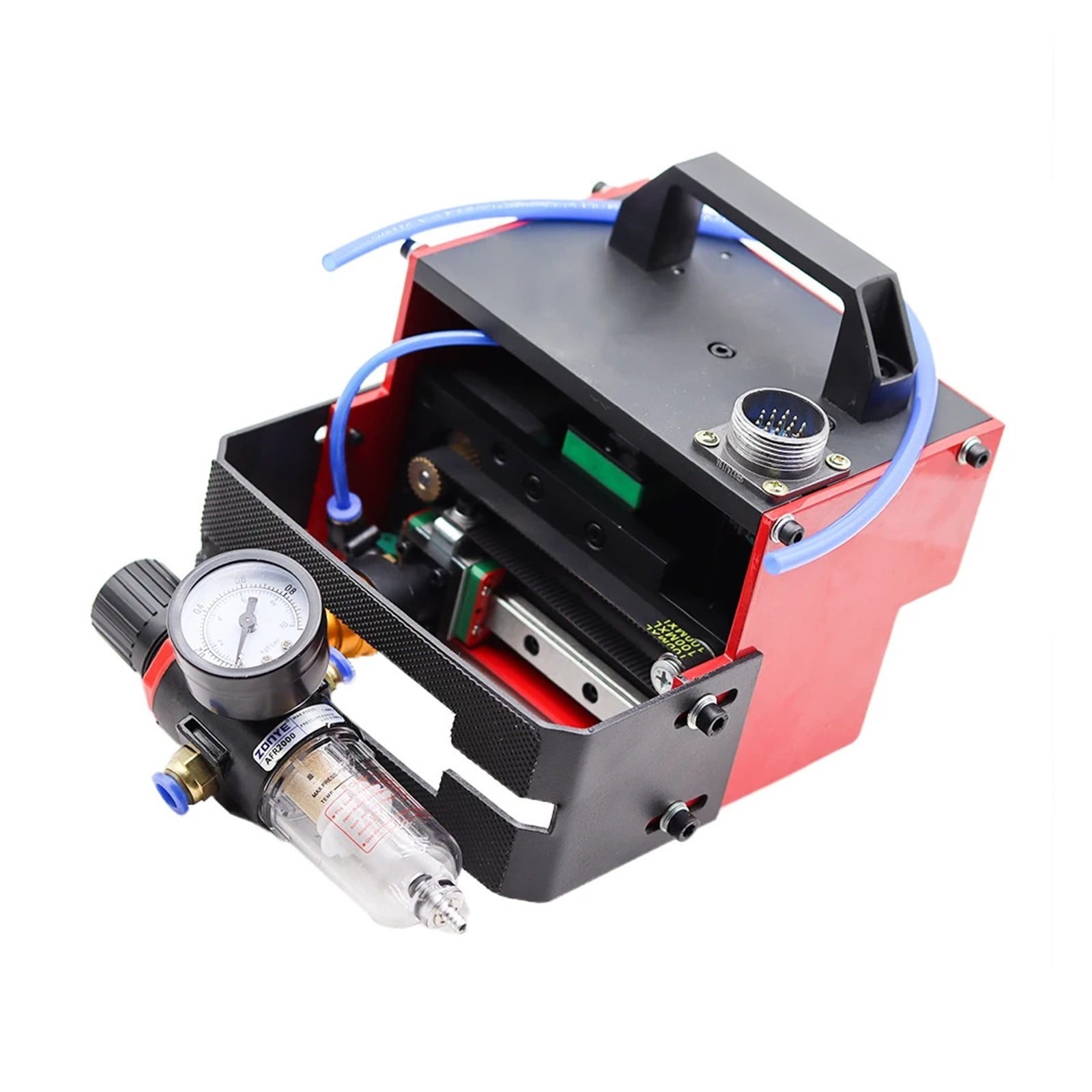 Portable Metal Pneumatic Dot Peen Marking Machine For VIN Code(80*20mm) Fe Marking Machine Chassis Number