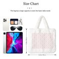 thumbnail image 3 of Salouo Cute Poodle Dog for Plush Underarm Bag,Soft Tote Bag Ladies Fluffy Shoulder Bag Women Furry Tote Bag Plush Handbag for Autumn and Winter, 3 of 7