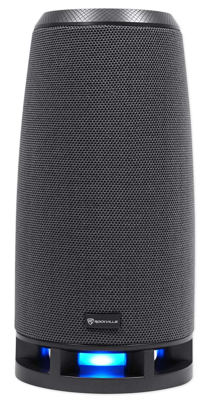 Rockville RockShip 50 Watt Portable Bluetooth Speaker w/LED Lights+Radio/USB/AUX