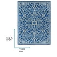 thumbnail image 3 of Livabliss Harput Vintage Medallion Area Rug,7'10" x 10'2",Navy, 3 of 9
