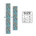 thumbnail image 6 of Yayeee Table Runner 90 inches Long for Home Kitchen Rectangle Dining Table Holiday Party Decoration, Cartoon Beach Pattern, 6 of 7