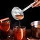 thumbnail image 2 of Cuchara de sopa para el hogar Cuchara de metal para servir salsa Cuchara grande de acero inoxidable Suministro, 2 of 8