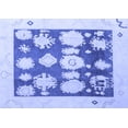 thumbnail image 1 of Ahgly Company Indoor Rectangle Oriental Blue Traditional Area Rugs, 4' x 6', 1 of 4