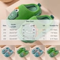 thumbnail image 6 of SAWOBUUN Kids Dinosaur House Slippers for Boys Girls Cute Cartoon Plush Fuzzy Warm Cozy Closed Toe Non-Slip Thick Sole Indoor Bedroom Shoes Toddler Little Kid, 6 of 6