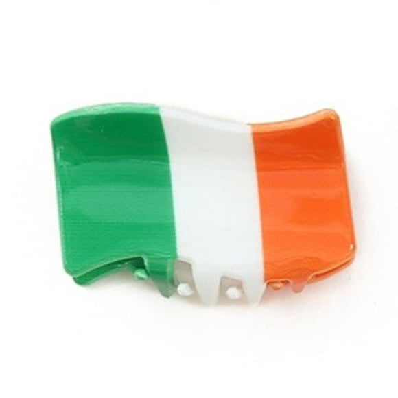 Accesorio para el cabello para la fiesta del Día de San Patricio irlandés, sombrero de tréboles verdes de la suerte, pinza con forma de tiburón y cerveza