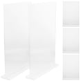 thumbnail image 3 of 5pcs Office Acrylic Sign Holder Restaurant Hotel Double Sided Poster Menu Holder, 3 of 9