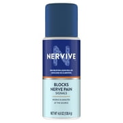 Nervive Pain Relieving Large Roll On, Max Strength Topical Pain Reliever with Lidocaine and Menthol for Toes, Feet, Fingers, Hands, Legs & Arms, 4.6oz