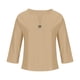 thumbnail image 4 of Vestidos Casuales Para Mujer, Blusas De Mujer De Moda Moda de verano para mujer, cuello en V, ocio, manga tres cuartos, color liso, 4 of 6