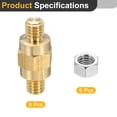 thumbnail image 3 of Adaptador de conector de terminal de batería de carga de batería Uxcell de 3/8 pulgadas, poste de terminal de batería, rosca de 3/8-16UNC, paquete de 6, 3 of 5