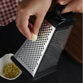 thumbnail image 4 of CHOK Non-Slip Base Vegetable Grater - Ergonomic Handle with Non-Slip Rubber Ring  Four-Side Potato Cheese Grater  Vegetable Cutter for Restaurants, 4 of 8