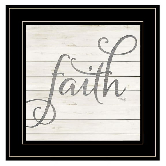 Simple Words Faith by Marla Rae Printed Wall Art Wood Multi-Color