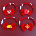 thumbnail image 2 of Breakaway Cat Collar Adjustable Mascot Accessory Collar, Perfect for Pet Cats and Dogs, Spring Festival Style, 2 of 8