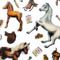thumbnail image 4 of Sticko Classic Solid Vinyl Stickers Multicolor Harvest Ponies, 1 Each, 4 of 4