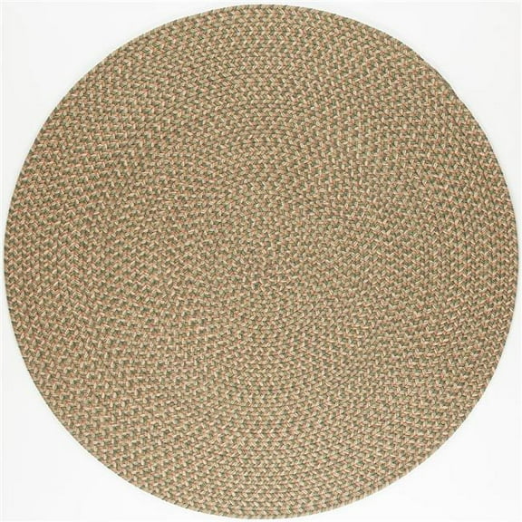 Rhody Rug CD66R096X096 8 ft. Camden Basil Tweed Round Rug