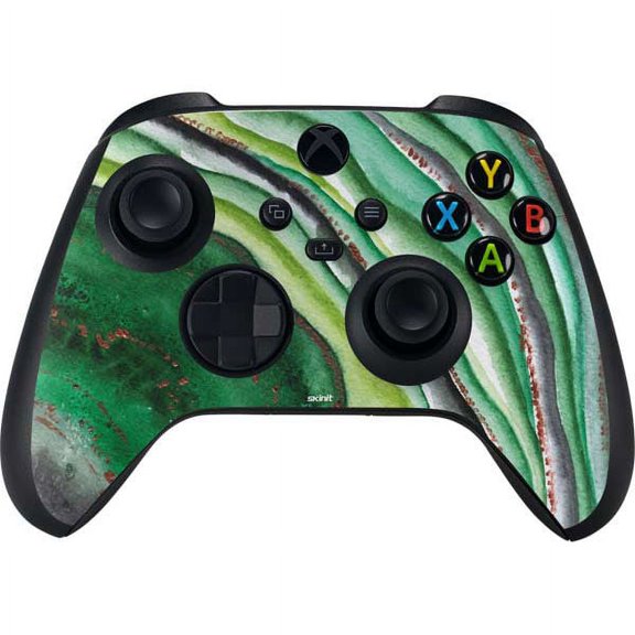 Skinit Geode Kiwi Watercolor Geode Xbox Series X Controller Skin