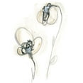 thumbnail image 3 of Vess, June Erica 15x18 Black Modern Framed Museum Art Print Titled - Monochrome Floral Study VIII, 3 of 5