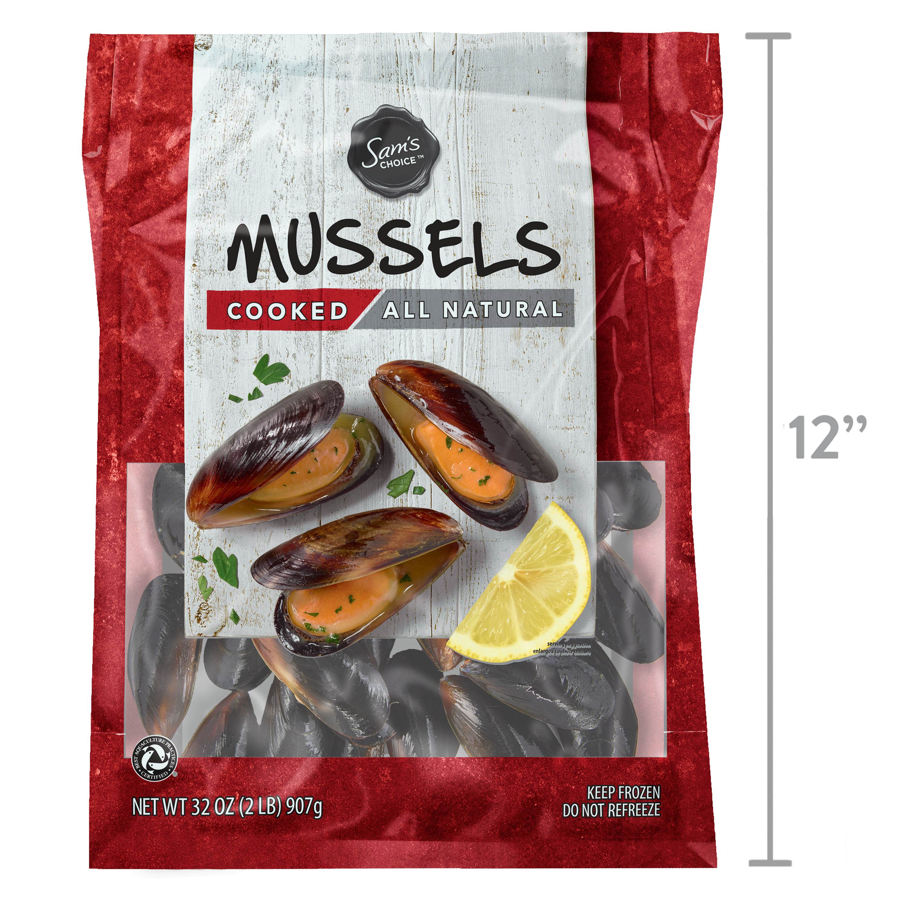 Sams Choice Frozen Mussels 2lb - image 8 of 9