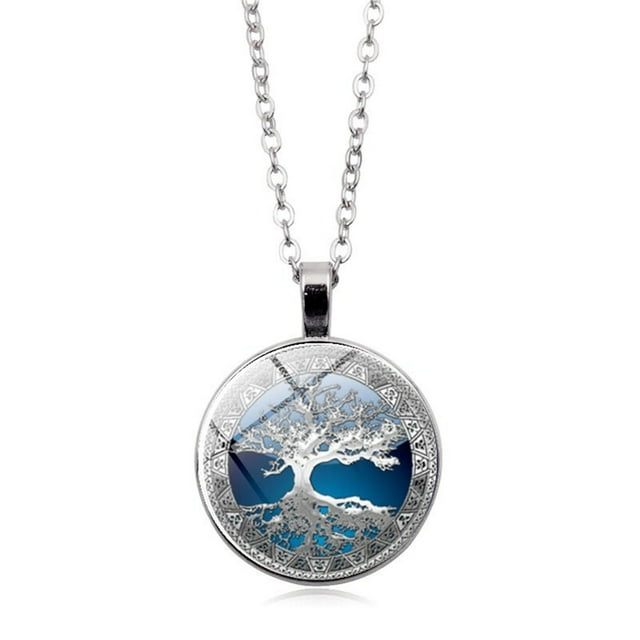 Xihbxyly Collar de Árbol, Elegante Colgante de Filigrana, Elegante Cadena de Aleación, Regalo Único para Navidad, Cumpleaños y San Valentín, Perfecto para Mujeres, Diseño Hipoalergénico.